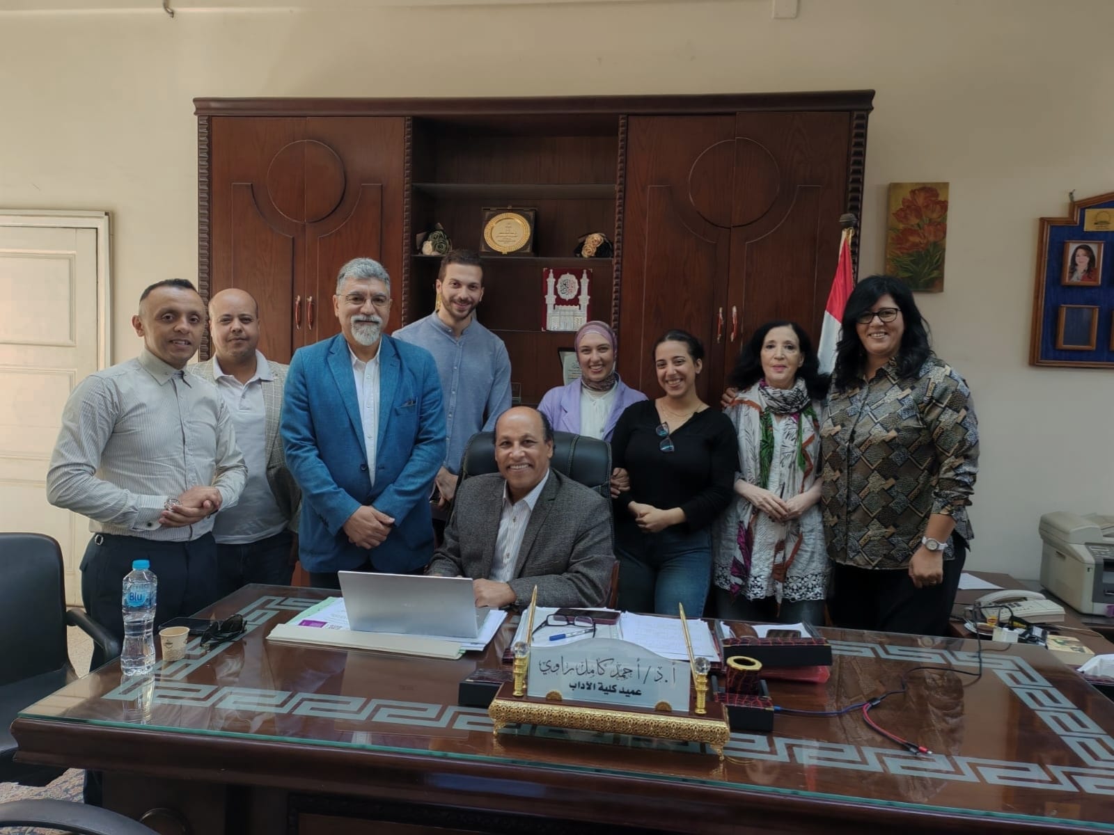بعد التميز الداخلي.. كلية الآداب بجامعة العاصمة تدشن رحلتها نحو التميز الحكومي على مستوى الجمهورية